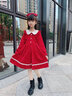 安妮优儿（Anneyol）女童连衣裙秋季2025新款秋装小女孩秋冬裙子儿童洋气女童装公主裙 粉色 150 实拍图