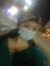 黛莎 新款帽子女春秋韩版潮百搭时尚套头帽秋季女士两用多功能头巾包头帽 梵高紫 多种花色可选(56-59cm) 实拍图