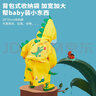lemonkid儿童雨衣男童女宝宝雨披斗篷式小学生雨具 乐奇喷火龙 L 实拍图