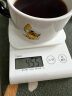 多利科（Dretec）日本厨房秤食物称咖啡秤高精度家用烘焙秤KS-723简约白 实拍图