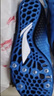 李宁（LI-NING）钉鞋田径短跑鞋 男女全掌抓地八钉学生中考试训练钉子鞋蓝-41码 实拍图