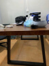 雅格典 大板实木办公家用台式电脑桌长条书法书桌简约写字工作台原木桌 长140宽60高75 厚5整板 晒单实拍图