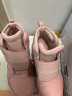 Skechers斯凯奇男女童棉鞋儿童雪地靴冬季厚实保暖中帮大童二棉鞋8701647L 女童-粉红色-PNK 35码 实拍图