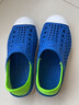 Skechers斯凯奇儿童洞洞鞋夏季凉鞋男女童涉水溯溪鞋防滑沙滩拖鞋91995L 男童/蓝色/柠檬色/BLLM 27.5 实拍图