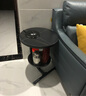宜朝纯实木小茶几简易茶几餐桌二合一客厅小户型可移动折叠边桌小边几 如图11（直径45cm）黑色支架 实拍图