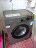 康佳（KONKA）洗衣机10KG超薄全自动滚筒洗衣机 洗烘一体机 内衣洗衣机 上排水 烘干除螨大容量 KH100-1202BPT 实拍图