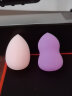 优家（UPLUS）美妆蛋不吃粉粉扑海绵彩妆化妆蛋葫芦干湿两用美妆蛋 颜色随机 斜切遇水变大粉扑2个 晒单实拍图
