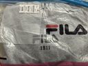 FILA 斐乐官方情侣款连帽卫衣秋季新款纯棉宽松针织长袖上衣加绒 【加绒】云雾花灰-MG L 实拍图