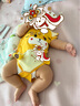 迪迪熊日记（DIDIXIONGRIJI）婴儿衣服夏季薄款短袖男女0-3个月6宝宝包屁三角哈衣纯棉爬服夏装 短袖三角小萌虎 73cm适合体重14-18斤内宝宝 实拍图