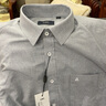 杉杉（FIRS）保暖衬衫男加绒 冬季商务休闲加厚长袖衬衣 灰色加绒款 40  实拍图