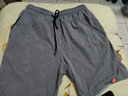 泽人行 运动短裤男夏季微弹印花透气5分快干跑步短裤C2075 冰山灰（无网衬） XL /120~135斤 实拍图