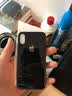 筑鼎 苹果7plus玻璃手机壳iphone8plus 6s se2超薄6plus防摔7硅胶8全包 苹果X 大理纹黑【钢化玻璃背板】 实拍图
