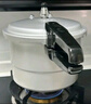 双喜 高压锅铝合金燃气电磁炉通用防爆家用压力锅22CM/6L【蒸格款】 实拍图