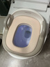 英氏（YEEHOO）儿童马桶圈男女宝宝坐便圈辅助器阶梯婴幼儿便携坐便垫坐圈脚凳 【灰色】单个马桶圈 实拍图
