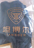 坦博尔轻薄羽绒服男秋冬时尚保暖宽松连帽短款防寒外套TF236209 黑色 2XL (180/96A) 实拍图