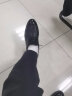 奥康（Aokang）男鞋牛皮皮鞋男士商务正装圆头系带低帮鞋子 黑色内增高皮鞋 40 实拍图
