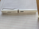 凌美（LAMY）钢笔签字笔 生日节日礼物学生成人练字文具 德国进口 狩猎系列墨水笔 白色 EF0.5mm 实拍图
