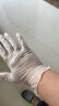 振德（ZHENDE）PVC一次性手套食品级 高弹耐拉防水耐酸碱 洗碗家务医务实验室美容烘焙劳保按摩 L码100只/盒 实拍图