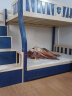 欧梵森（OUFANSEN）欧梵森 上下床实木美式高低床多功能儿童床成人双层子母床 梯柜款（包安装） 上铺宽130下铺宽150 晒单实拍图