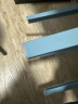 华恺之星凳子 家用加厚塑料凳子高凳板凳休闲椅子YK076蓝绿橘粉4把装 实拍图
