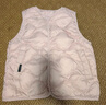 罗蒙儿童羽绒马甲女童内穿保暖轻薄背心男宝宝外穿秋冬坎肩 粉色 120 实拍图
