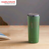摩飞电器（Morphyrichards）电水壶 烧水壶便携式家用旅行电热水壶 随行冲奶泡茶办公室养生保温杯MR6060绿 实拍图