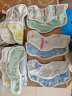 南极人（Nanjiren）婴儿口水巾5条装宝宝围嘴围脖6层纱布口水兜围兜儿童饭兜吐奶垫巾 实拍图