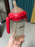 恩尼诺（aneno）牛奶杯宝宝直饮杯儿童水杯亲子喝水PPSU水杯喝奶贝雷帽幼儿园水杯 红色背带款大容量 380ml 实拍图