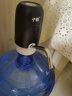 精瑞和（Ginrier）桶装水抽水器电动出水器上水器取水器饮水机矿泉水压水泵压水器 黑色（速充耐用）按键304出水管 实拍图