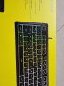 美商海盗船 (USCORSAIR) K55 CORE RGB 游戏键盘 有线 10区RGB背光 多媒体按键 手感柔和 防冲突 黑色 实拍图
