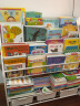 SOFS儿童书架绘本架简易落地宝宝小书柜铁艺幼儿置物架书本玩具收纳架 书架 XL码 (4+2)层 3盒 实拍图