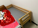 爵乐邦【可定制】爵乐邦 榉木儿童拼接床带护栏加宽床边床婴儿床儿童床 三面护栏（木蜡油） 200*60*40（可定做） 实拍图