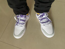 特步（XTEP）板鞋男鞋子运动鞋男韩版休闲鞋男士滑板鞋户外防泼水【高帮保暖】 白兰黑（店长推荐） 42 实拍图