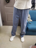 啄木鸟牛仔裤男夏季薄款天丝宽松直筒阔腿裤2026新款潮牌休闲百搭裤子男 1048蓝色 夏季薄款 L 建议105-120斤 实拍图