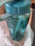 振兴大容量塑料杯男女吸管杯便携户外健身太空杯学生杯子1.5L蓝SB2327 实拍图