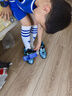 青训儿童足球鞋TF碎钉小码魔术贴男女童成人少年学生考试训练比赛新款 168蓝色 32 （魔术贴） 实拍图