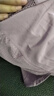 COZOK高端运动品牌瑜伽服女夏天排汗健身服宽松大码速干衣专业跑步健身房运动套装女 紫色（短袖+文胸+短裤） XL 115-130斤 实拍图