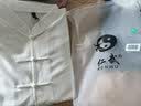 仁武太极服白色XL女棉麻武术服男中老年八段锦太极拳练功服装 实拍图