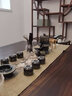 唐丰（TANGFENG）陶瓷茶具套装家用半全自动石磨懒人功夫茶具茶杯茶壶整套泡茶神器 暗香自动+烟灰缸 实拍图