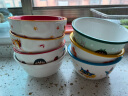 摩登主妇 原创狮子餐具可爱儿童碗陶瓷小碗餐盘饭碗盘子碗碟套装 4.75英寸碗 小狮子 实拍图