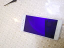 易京（YJING）适用 vivo钢化膜蓝光全屏手机膜保护贴膜 X6/X6S紫蓝光透明+碳纤维后膜 实拍图