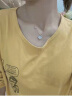 翰德思（HCNTES）一贝子一辈子项链女士银小裙子锁骨链异地恋生日礼物情人节礼物 一“贝”子海星项链 实拍图