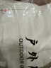 罗蒙（ROMON）三合一冲锋衣男夹克连帽外套女情侣装户外登山服白色3XL 实拍图