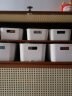 百露杂物收纳盒桌面塑料化妆品置物盒储物盒子卫生间浴室收纳筐整理箱 小号3个装组合更划算 实拍图