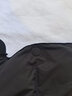 高梵黑金鹅绒服航海机能3.0八格男女同款长款羽绒服 黑色 XL 实拍图