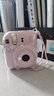 富士instax mini12 mini11/7/9升级款 拍照旅游生日礼物 拍立得相机 mini12浅樱粉【热销爆款】 ins风相框+相册+水晶壳+彩虹肩带 实拍图