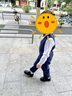 GOKU男童西套装秋季钢琴演出主持人西服儿童合唱服高端周岁男宝宝礼服 蓝色马甲+裤子+衬衫+领结胸花 120 （建议体重37-43斤） 实拍图