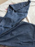 友家坊天丝牛仔裤女阔腿宽松夏季薄款冰丝老年裤子高腰休闲女阔脚牛仔裤 277深蓝色 5XL腰围2尺8-2尺9 实拍图