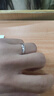 银千惠925银情侣戒指一对钟情久久对戒结婚求结婚纪念日生日礼物送女友 情侣一对+永生花礼盒+证书 配首饰证书/真爱定制联系客服/情人节礼物 实拍图