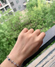 梵吉雅四叶草手链女925银学生投影女生手饰品定制生日情人节礼物 四叶草手链【当/隔日达】 实拍图